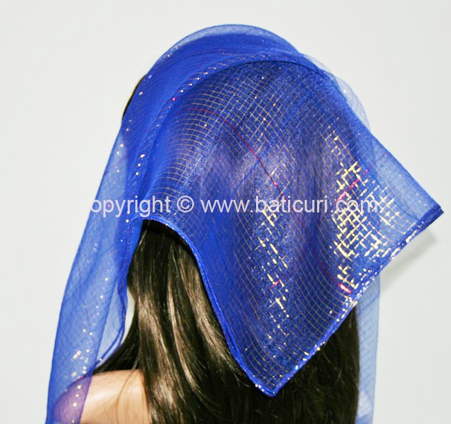 #15 SQ Nylon Dense Lurex Thread-Royal blue